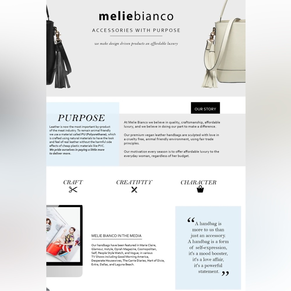 New Melie Bianco black vegan leather round bag w/adjustable strap. - Picture 9 of 10